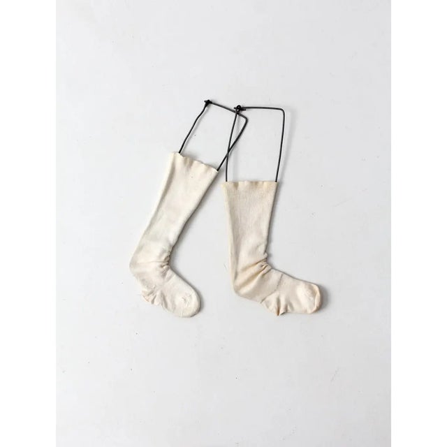 Antique Wire Sock Stretchers For Sale - Image 4 of 8