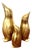 Brass Penguin Sculptures, 1970s, Set of 3 For Sale