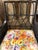 Vintage Rattan Wicker Chair With Floral Cushions For Sale In New York - Image 6 of 6
