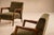 1960s Brazilian Modern Armchairs in Caviúna & Olive Mohair, Liceu de Artes e Ofícios For Sale In New York - Image 6 of 18