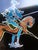 Vintage Couroc Monterey Don Quixote Horse & Rider Inlay Serving Tray – Rare Mid Century California Design For Sale - Image 4 of 11