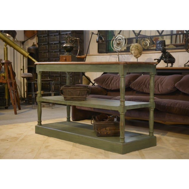 Oak Drapers Table, 1960s For Sale - Image 10 of 10