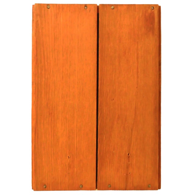 Wood Vintage Carved Wine Presentation Box For Sale - Image 7 of 7