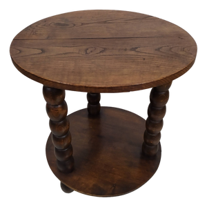 Brutalist Side Table attributed to Charles Dudouyt, 1930s