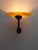 Postmodern Wall Lamps in Red and Yellow Satin Glass with Black Lacquered Metal Structure, Italy, 1980, Set of 2 For Sale - Image 12 of 17