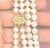 1990s Diamond Akoya Pearl Necklace 8 Mm 14k Gold 17 in 2-Strand Certified For Sale - Image 11 of 16