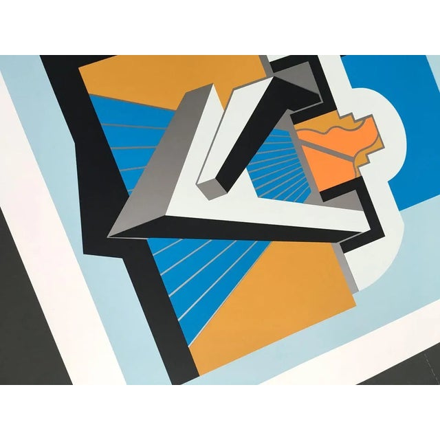 Serigraph in 7 Colors by Ursula Stock, 1973 For Sale - Image 6 of 8
