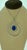2010s 6.7 Carat Tanzanite & 2.5 Ct Diamond Two Circles Pendant/ Necklace 18 Karat Gold For Sale - Image 5 of 18
