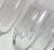 Crystal Champagne Flutes- Set of Four For Sale - Image 6 of 11