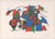 Joan Miro (Spanish, 1893-1983), "Lithograph IV", Lithograph in Colors, 1975, from the "Lithograph II" series, signed in...