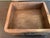 1900s Hand Forged Vintage Wormy Chestnut Hinged Wooden Box For Sale In Chicago - Image 6 of 8