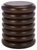 Anatoly Round Accent Table in Brown For Sale In Philadelphia - Image 6 of 6