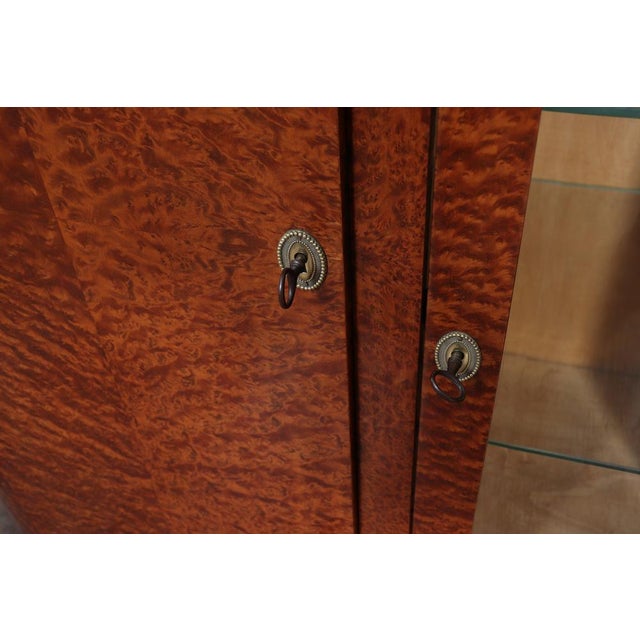 Wood French Art Deco Burr Thuya Display Sideboard, 1925 For Sale - Image 7 of 16