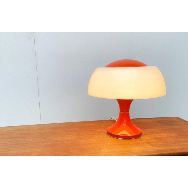 1960s Mid-Century Italian Space Age Table Lamp by Gaetano Sciolari for Ecolight/Valenti For Sale - Image 5 of 18