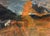 This painting by San Francisco artist Aidan Sobon is a figurative abstract artwork on paper, showcasing a striking color...