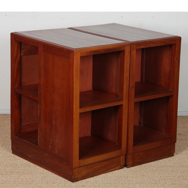 Art Deco Storage Cabinets in the style of Primavera, 1930, Set of 2 For Sale - Image 6 of 8