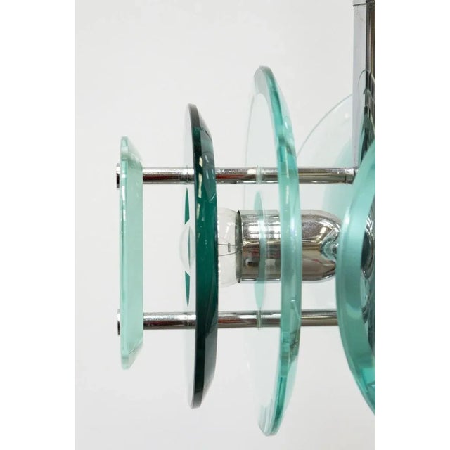 Green Murano Glass Pendant Lamp, 1960s For Sale - Image 8 of 12