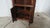 1980s Henkel Harris Mahogany Corner Cabinet Hutch Cupboard For Sale - Image 10 of 12