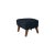 Contemporary Blue Smoked Oak Raf Simons Vidar 3 My Own Chair Footstools by Lassen, Set of 4 For Sale - Image 3 of 6