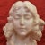 Bust of Young Girl, 19th Century, Marble For Sale - Image 4 of 12