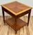 Wood Vintage Drexel Furniture Solid Wood Side Table For Sale - Image 7 of 13