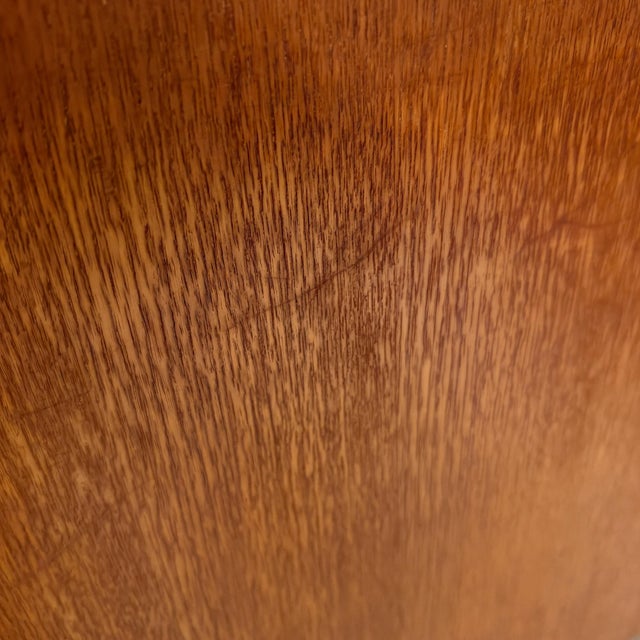Wood Mid-Century Modern Teak King-Size Headboard Mid Century Scandinavian For Sale - Image 7 of 14