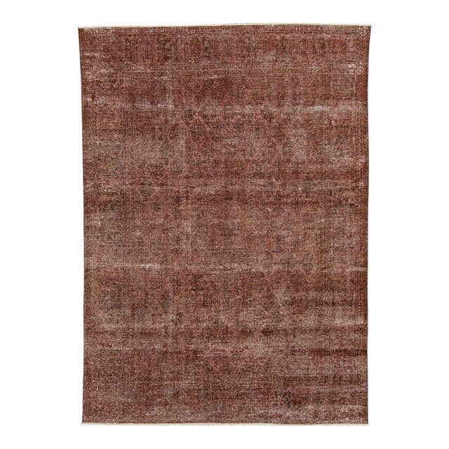 Turkish Vintage Rug 7'10" x 10'10" For Sale