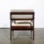 Pair of Mid-Century Modern Walnut Armchairs With Off-White Textural Upholstery For Sale - Image 11 of 18