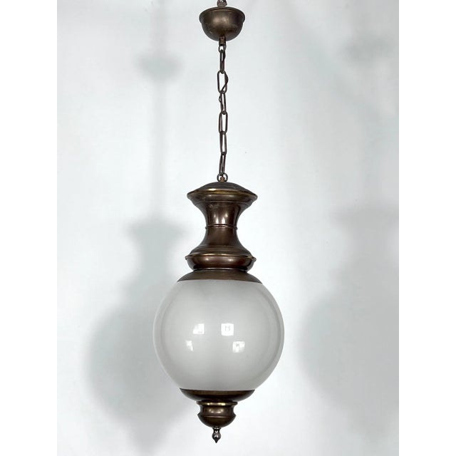 Mid-Century Italian Modern Pendant in the style of Caccia Dominioni, 1950s For Sale - Image 11 of 12