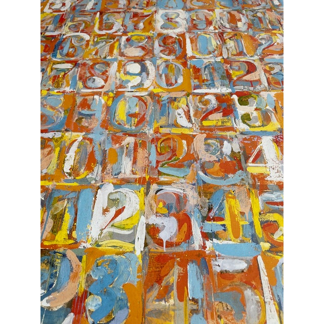 Jasper Johns (American, Born 1930), Numbers in Color, 1958–59, Copyright Albright Knox, New York, Printed in Holland. For Sale - Image 13 of 13
