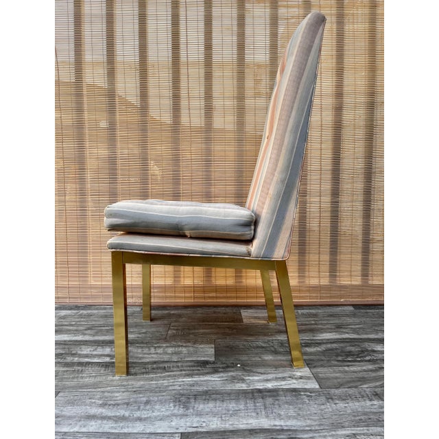 1960s Mid Century Modern High-Back Dining Chairs in the Adrain Pearsall's Style. Set of Four For Sale - Image 9 of 13