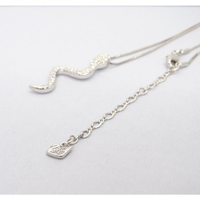 Snake Pendant Necklace from Swarovski, Austria, 2000s For Sale - Image 16 of 18