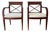 Late 20th Century Pair of "Archetype X" Chairs by Baker Furniture For Sale