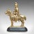Gold Pair of Antique Mounted Horse Rider Bookends, English, Book Rests, Victorian For Sale - Image 8 of 10