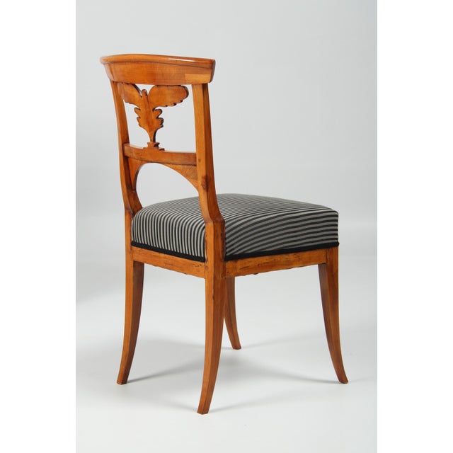 Antique Biedermeier Chairs, 1820, Set of 4 For Sale - Image 3 of 13