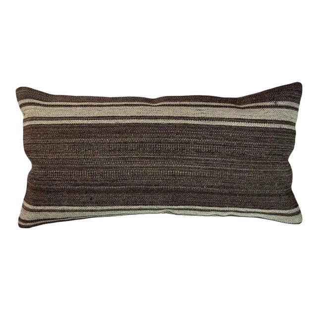 Vintage Turkish Kilim Pillow Cover For Sale - Image 11 of 11