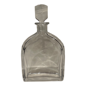 Crystal Decanter Designed by Edward Hald for Orrefors, 1940s