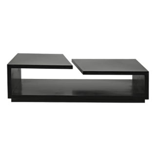 NOIR Shift Coffee Table, Black Iron For Sale