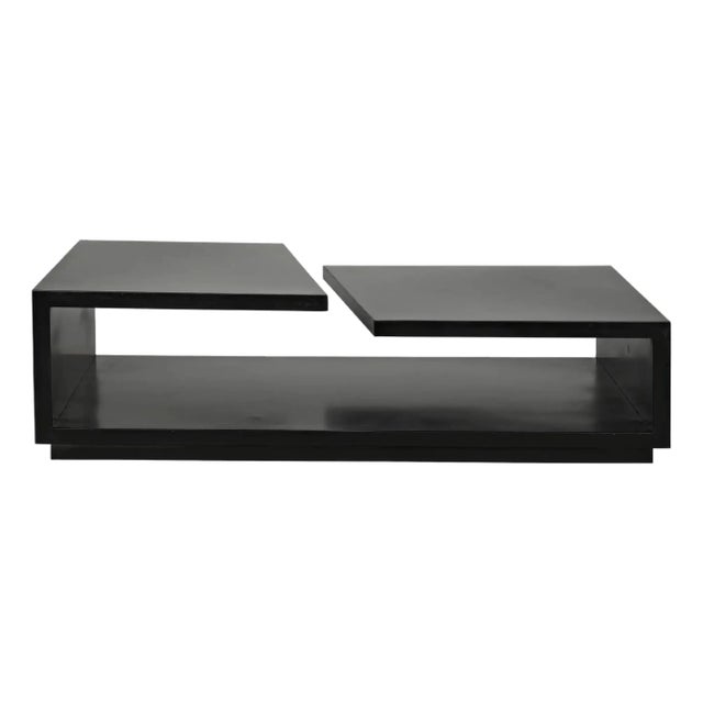 NOIR Shift Coffee Table, Black Iron For Sale