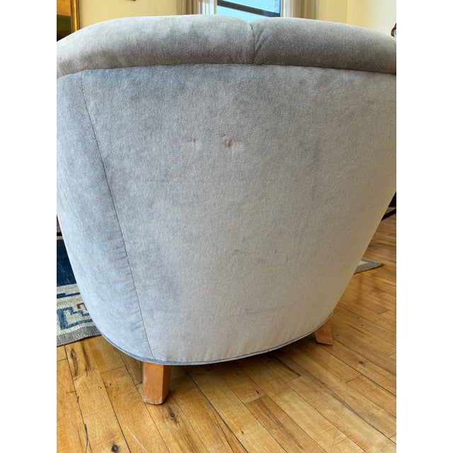 Vintage Swedish Modern Lounge Chairs in the Style of Otto Schulz - a Pair For Sale - Image 9 of 9