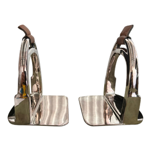 Pair of Silver Derbyshire Bookends by Ralph Lauren, Circa 2010s