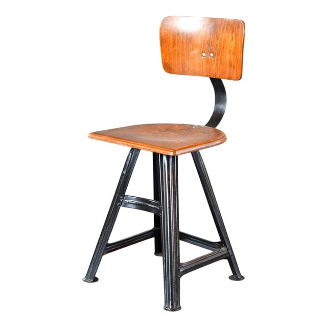 Vintage Industrial Chair by WEW, 1930s For Sale