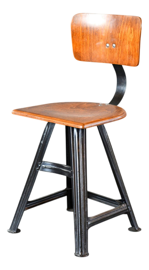 Vintage Industrial Chair by WEW, 1930s