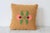 Farmhouse Vintage Floral Needlepoint Accent Pillow For Sale - Image 3 of 9