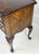 Vintage Hekman Queen Anne Style Walnut Burl Lowboy Dressing Table / Side Accent Chest For Sale - Image 6 of 15