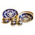 Sberna Deruta Hand-Painted Majolica Serving Collection — Special Commission, C. 2000s For Sale