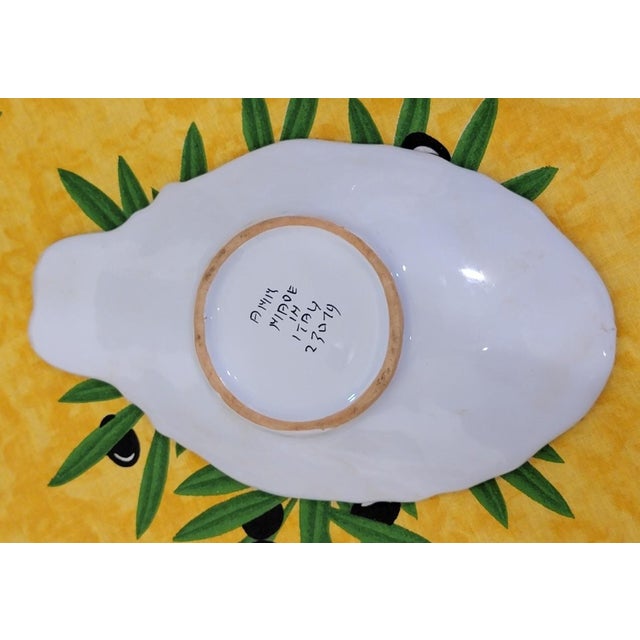 The Faenza Garofano (Blue Carnation) pattern is a highly collectible, traditional Italian majolica. Pieces marked with AMM...