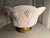 Mid-Century Modern 1950s Milk Glass Punch Bowl For Sale - Image 3 of 12