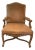 Pair of Traditional J. Robert Scott Lounge Chair, Chateau Fauteuil, Velvet Upholstery For Sale In Phoenix - Image 6 of 11