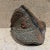1970s Studio Pottery Abstract Textured Triangular Object For Sale - Image 9 of 12